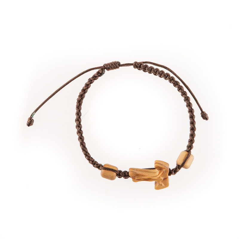 Armband mit Olivperle Taokreuz Armband mit Olivperle Taokreuz