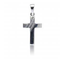 Kettenanhänger Kreuz, 925 Silber