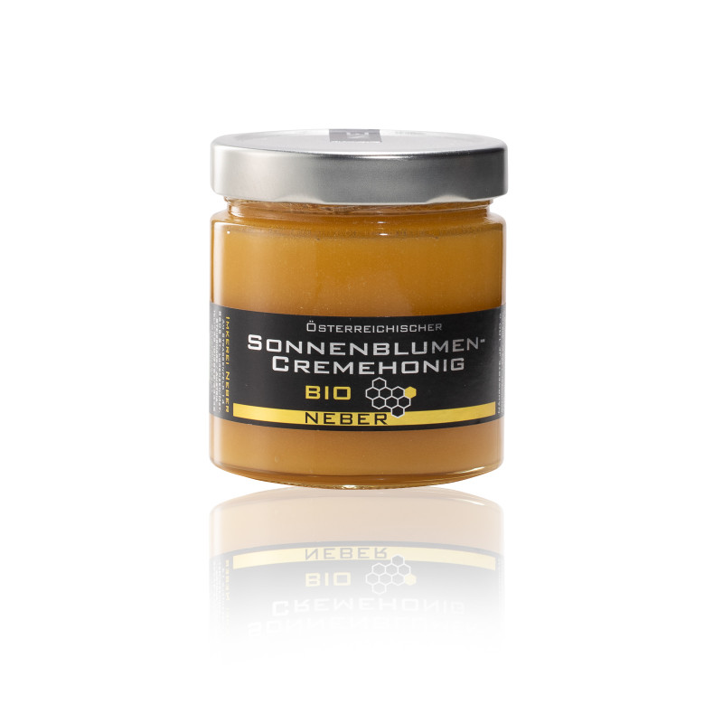 Neber Sonnenblumen-Cremehonig bio 500g Neber Sonnenblumen-Cremehonig bio 500g