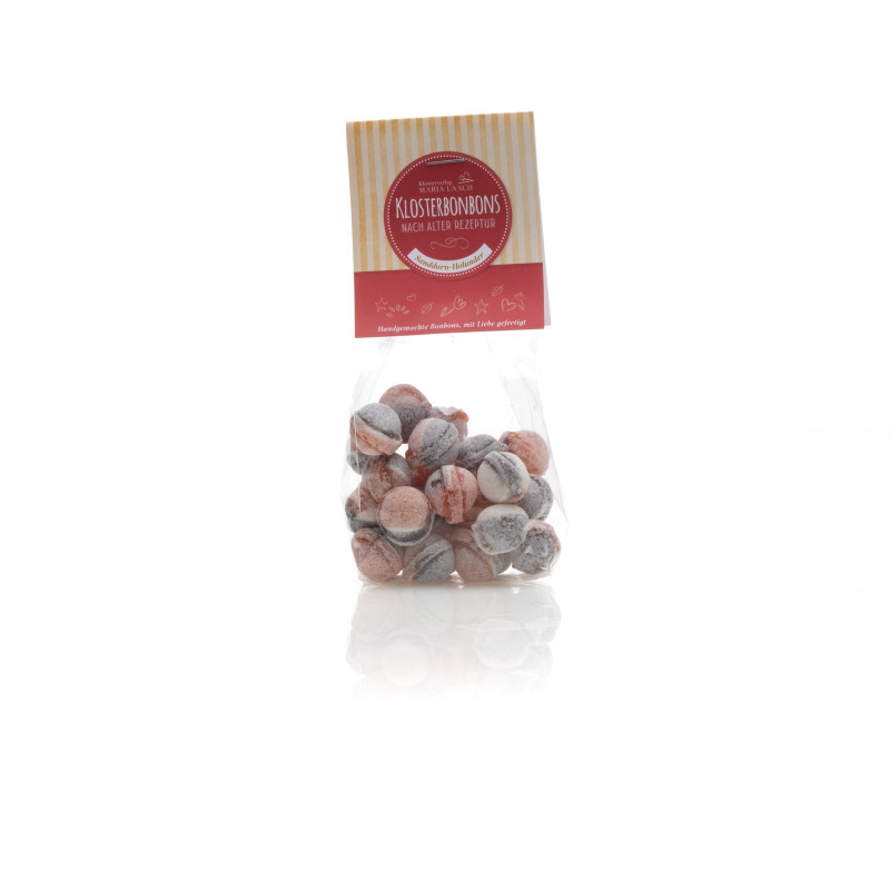 Kloster-Bonbons Sanddorn-Holunder 100g Kloster-Bonbons Sanddorn-Holunder 100g