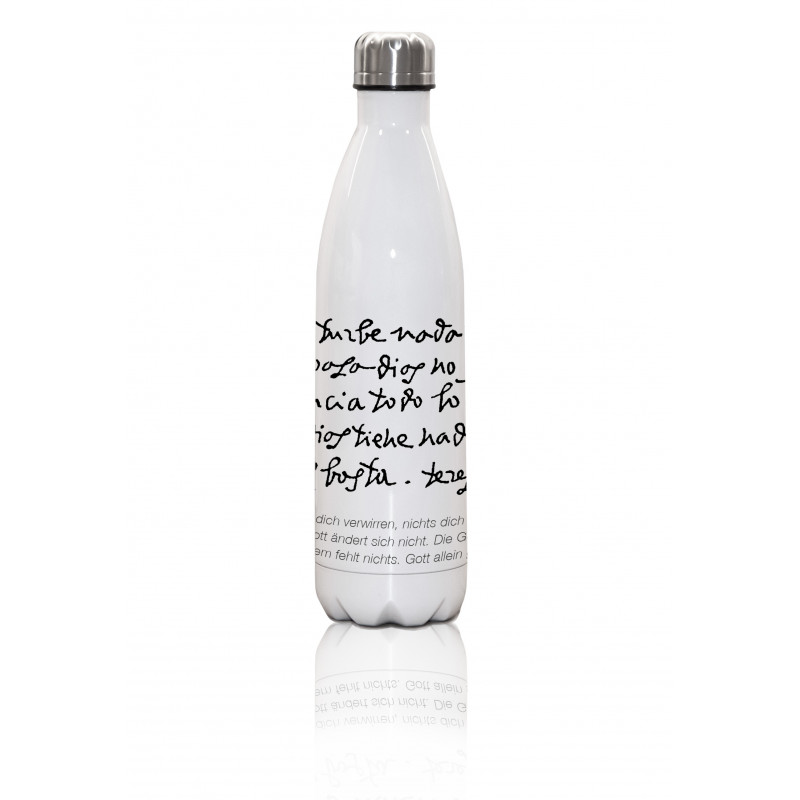 Edelstahl-Thermosflasche "Teresa von Ávila" 750 ml Edelstahl-Thermosflasche "Teresa von Ávila" 750 ml
