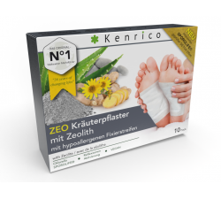 Kenrico Kräuterpflaster Zeo, 10 Pads