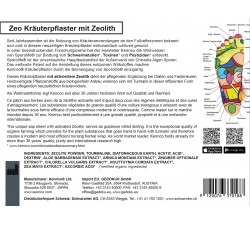 Kenrico Kräuterpflaster Zeo, 10 Pads