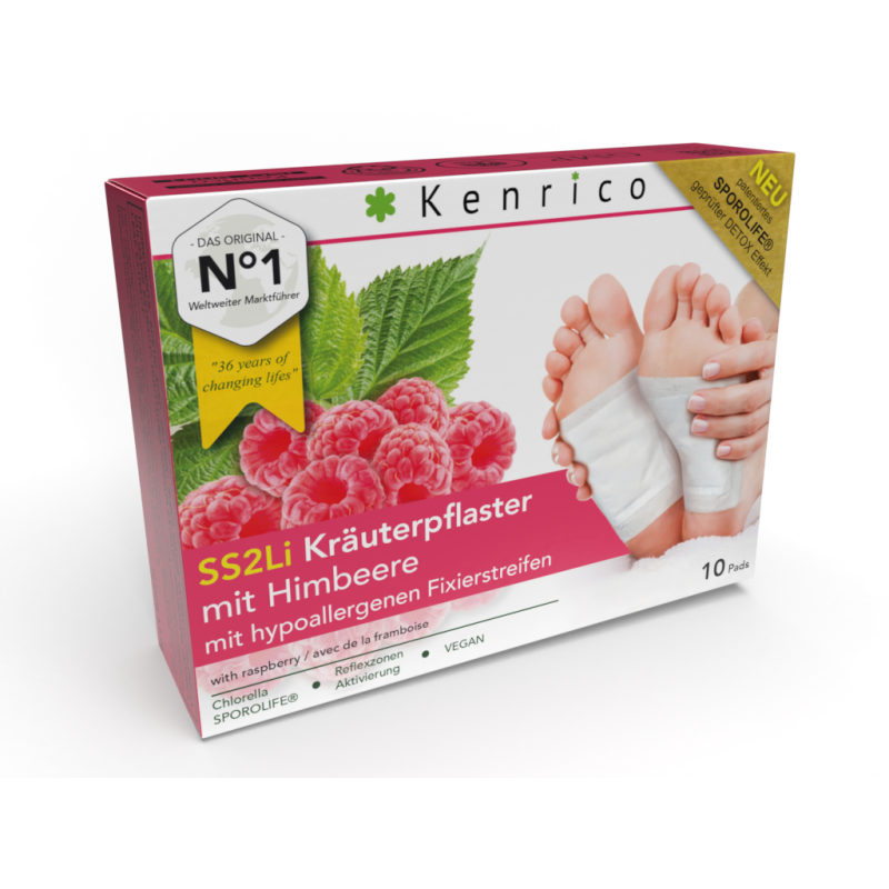 Kenrico Kräuterpflaster SS2Li, 10 Pads