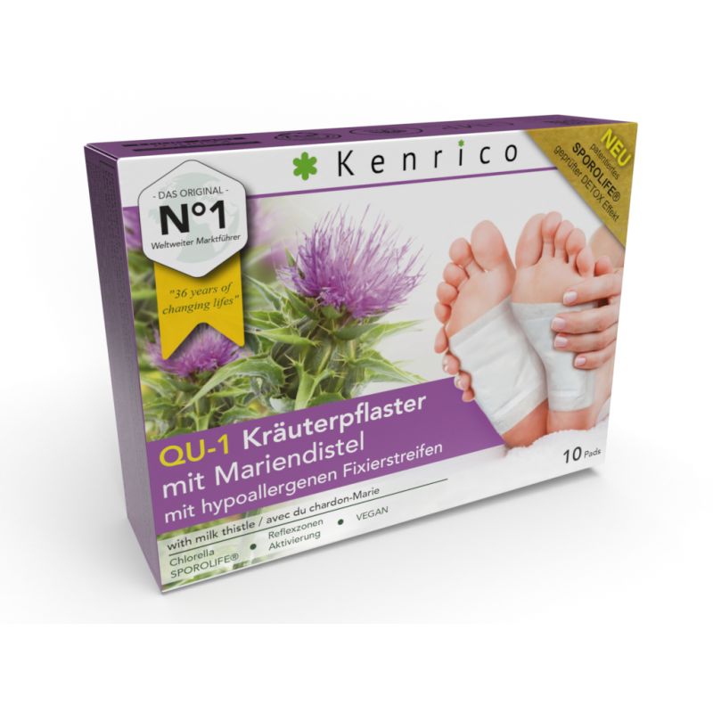 Kenrico Kräuterpflaster QU-1, 10 Pads Kenrico Kräuterpflaster QU-1, 10 Pads