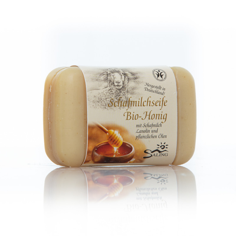 Saling Schafmilchseife Bio-Honig 100g Saling Schafmilchseife Bio-Honig 100g