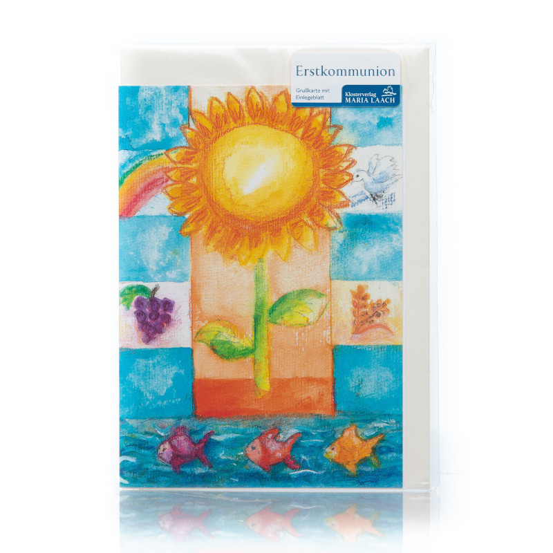 Billet zur Erstkommunion "Sonnenblume" Billet zur Erstkommunion "Sonnenblume"