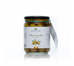 Spanissimo Oliven "Manzanilla" natur, mit Kern