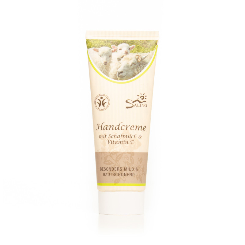 Saling Handcreme mit Schafmilch & Vitamin E, 75ml