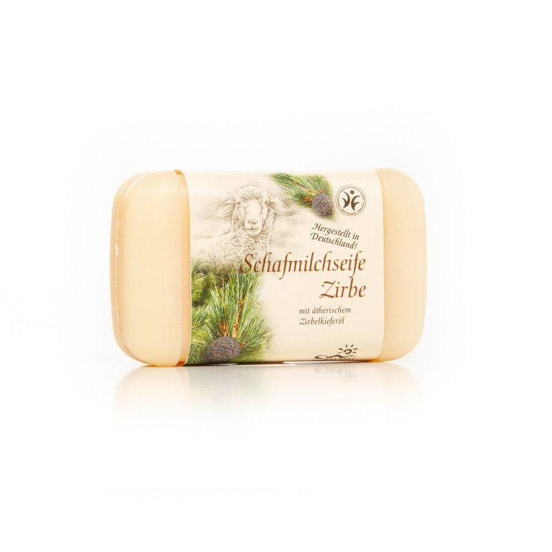 Saling Schafmilchseife Zirbe, 100g