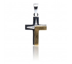 Kettenanhänger Kreuz, 925 Silber