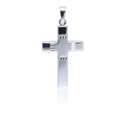 Kettenanhänger Kreuz, 925 Silber