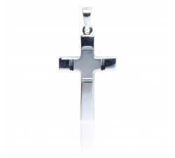 Kettenanhänger Kreuz, 925 Silber