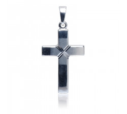 Kettenanhänger Kreuz, 925 Silber