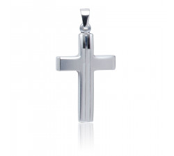 Kettenanhänger Kreuz, 925 Silber