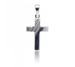 Kettenanhänger Kreuz, 925 Silber