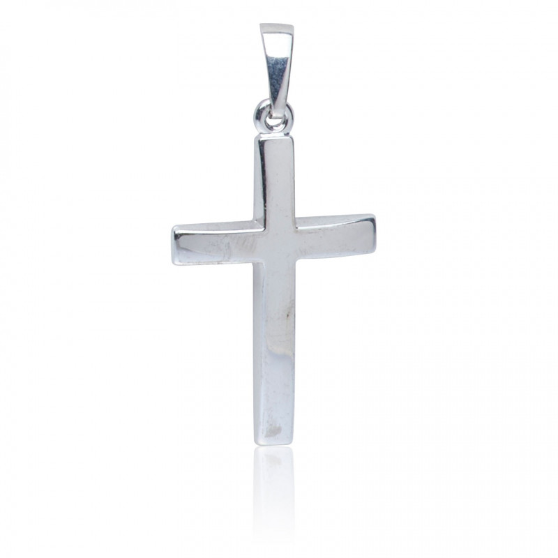 Kettenanhänger Kreuz, 925 Silber