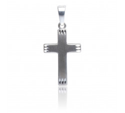 Kettenanhänger Kreuz, 925 Silber