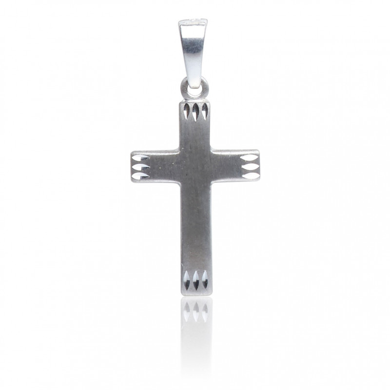 Kettenanhänger Kreuz, 925 Silber