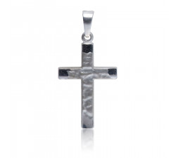 Kettenanhänger Kreuz, 925 Silber