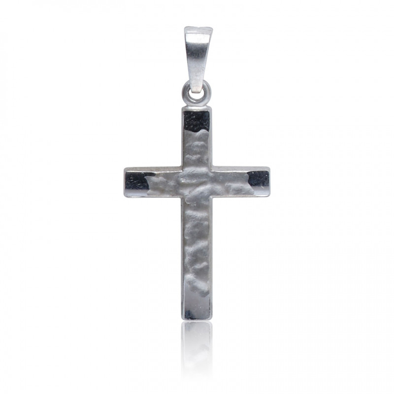 Kettenanhänger Kreuz, 925 Silber