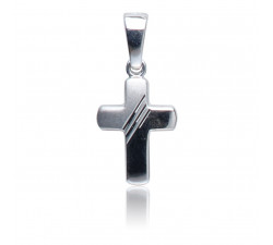 Kettenanhänger Kreuz, 925 Silber