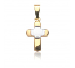 Kettenanhänger Kreuz, 585 Gold