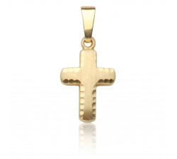 Kettenanhänger Kreuz, 585 Gold