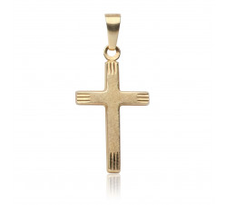 Kettenanhänger Kreuz, 585 Gold