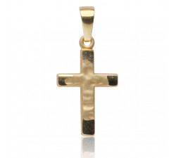 Kettenanhänger Kreuz, 585 Gold