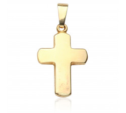 Kettenanhänger Kreuz, 585 Gold