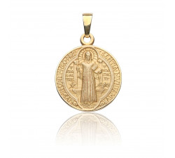 Kettenanhänger Benediktus, 585 Gold